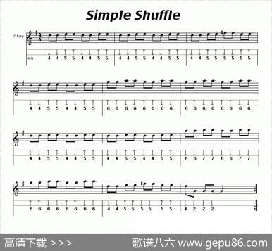 SimpleShuffle（布鲁斯）