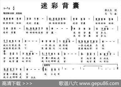 迷彩背囊 - 邬大为|马飞