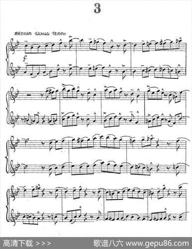 JazzConceptionForSaxophoneDuets-3（二重奏）