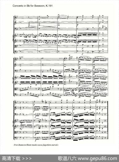 mozart-score（莫扎特-总谱）（总谱）
