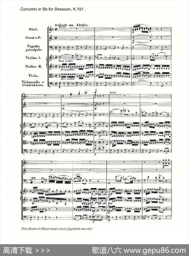 mozart-score（莫扎特-总谱）（总谱）