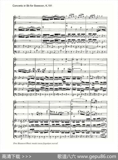 mozart-score（莫扎特-总谱）（总谱）