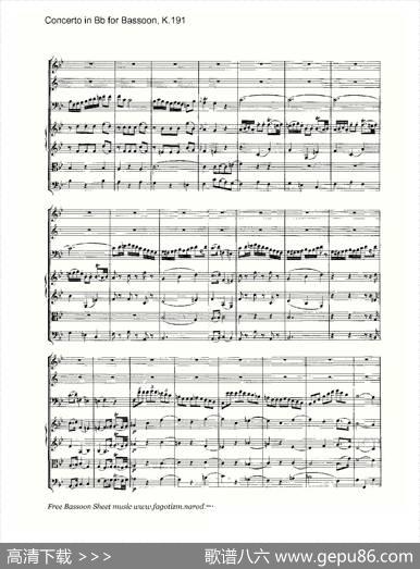 mozart-score（莫扎特-总谱）（总谱）