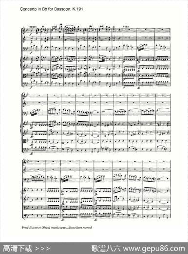 mozart-score（莫扎特-总谱）（总谱）