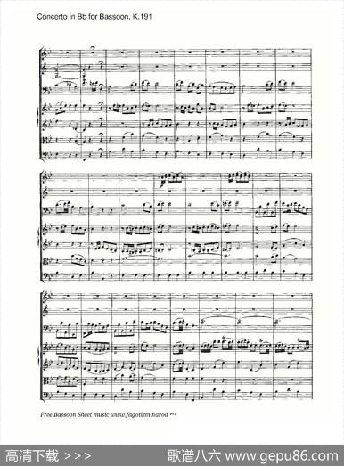 mozart-score（莫扎特-总谱）（总谱）