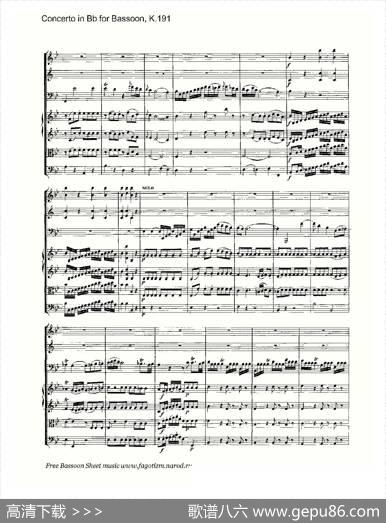 mozart-score（莫扎特-总谱）（总谱）