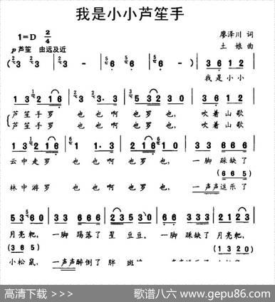 我是小小芦笙手 - 廖泽川|土娘