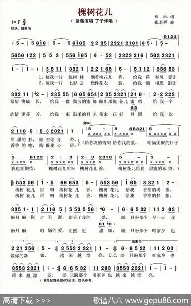 槐花儿香（又名：槐树花儿） - 郑琳|张志辉