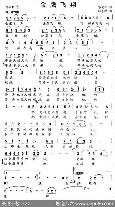 金鹰飞翔 - 彭安华|邓东源