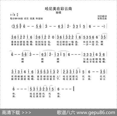 哈尼美在彩云南 - 刘志毅|张朱论