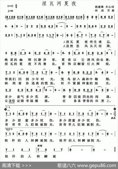 涅瓦河夏夜 - 姚建雄木心|孙成芳