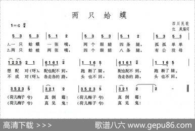 两只蛤蟆 - 红岚