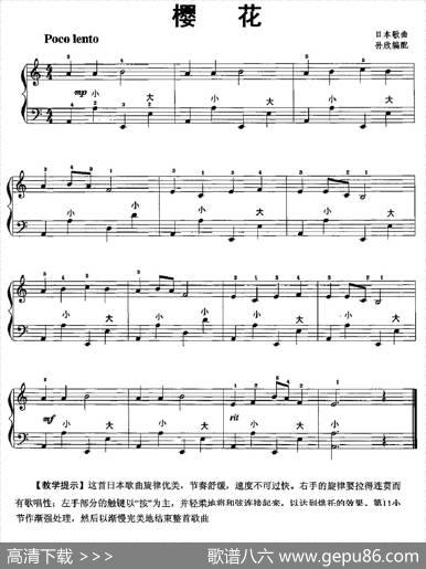 樱花|孙欣编配