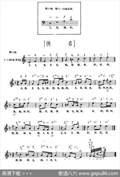 佚名（敦煌琵琶曲谱第11曲）