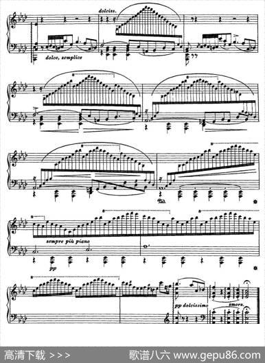 12首超级技巧练习曲：Ricordanza（回忆）|李斯特