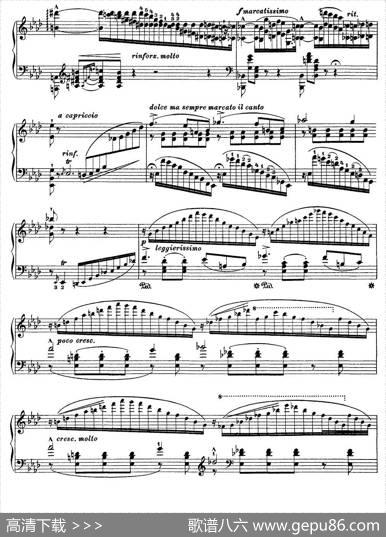 12首超级技巧练习曲：Ricordanza（回忆）|李斯特