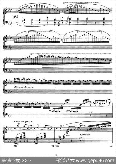 12首超级技巧练习曲：Ricordanza（回忆）|李斯特