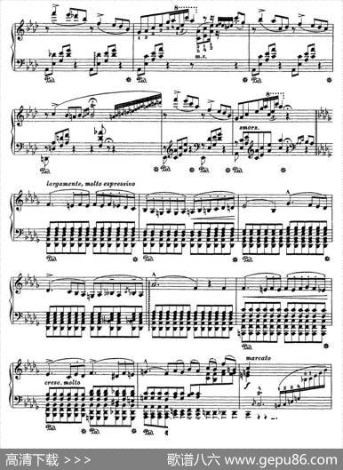 12首超级技巧练习曲：Ricordanza（回忆）|李斯特