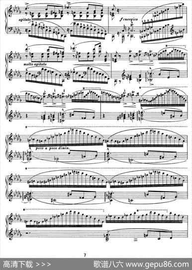 12首超级技巧练习曲：Ricordanza（回忆）|李斯特