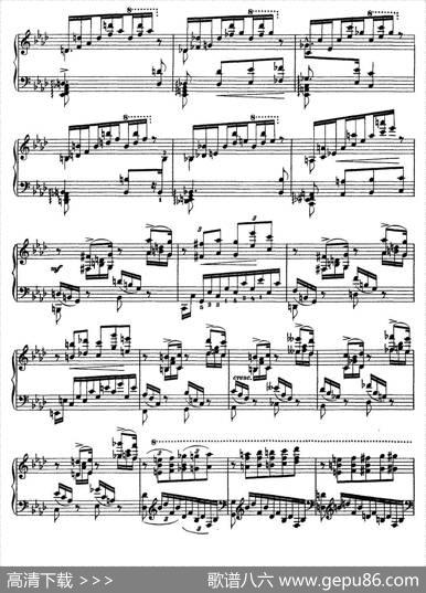 12首超级技巧练习曲：FMinor（F小调）|李斯特