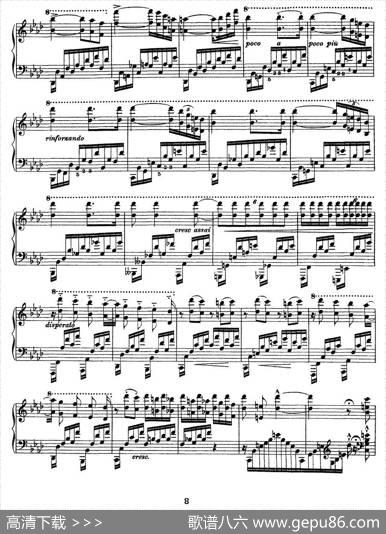 12首超级技巧练习曲：FMinor（F小调）|李斯特