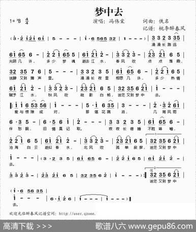 梦中去
