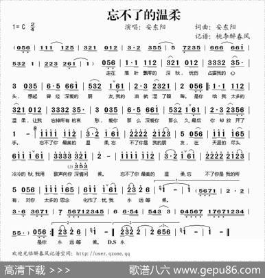 忘不了的温柔 - 安东阳|安东阳