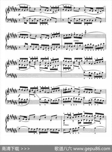 巴赫《平均律钢琴曲集》（Prelude&Fugue-3）|JohannSebastianBach