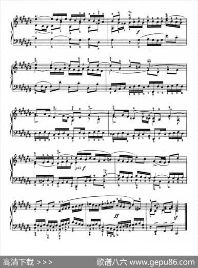 巴赫《平均律钢琴曲集》（Prelude&Fugue-3）|JohannSebastianBach