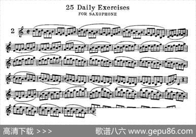 klose-25首萨克斯练习曲（2）