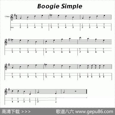 BoogieSimple（布鲁斯）