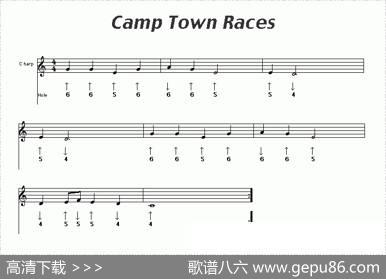 CampTownRaces（布鲁斯）