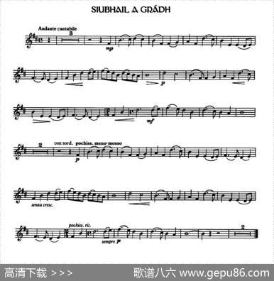 SiubhailaGradh（爱尔兰曲调）