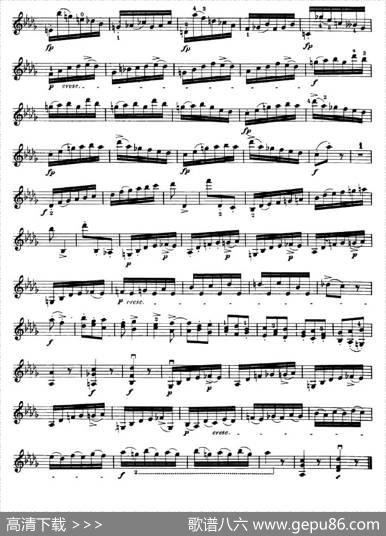 24首小提琴练习曲之15|罗德