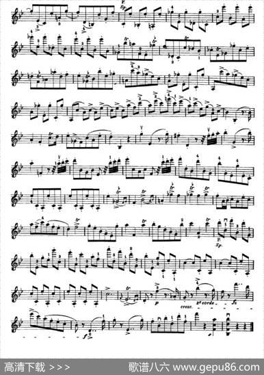 24首小提琴练习曲之21|罗德