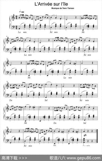 L’Arrivéesurl’ile|YannTiersen(杨提尔森)