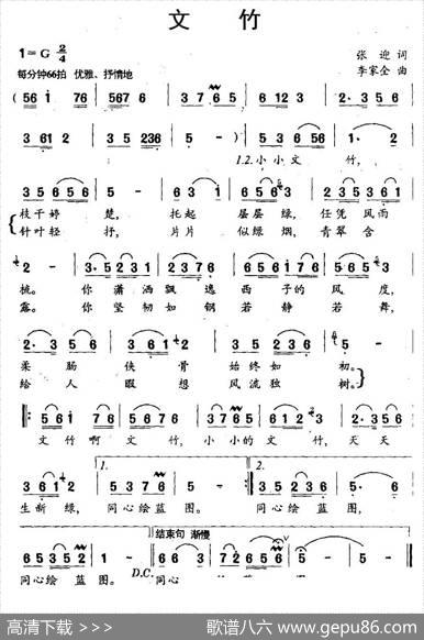文竹 - 张迎|李家全