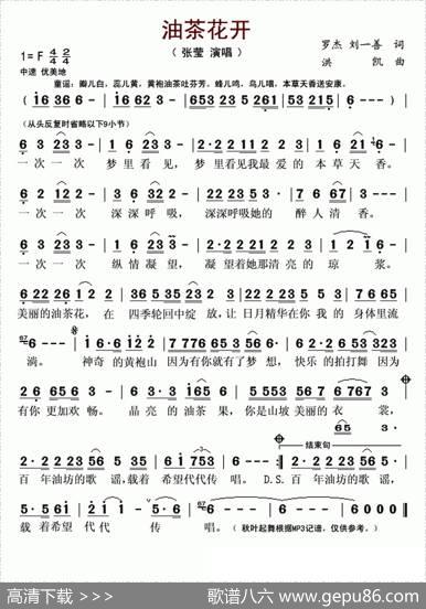 油茶花开（罗杰刘一善词洪凯曲） - 罗杰刘一善|洪凯