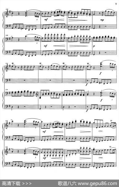 G大调弦乐小夜曲第一乐章（二重奏）|В·А·Mozart