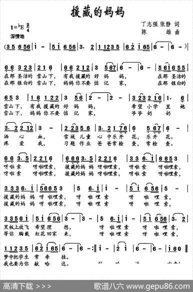 援藏的妈妈（丁志强、张静词陈雄曲） - 丁志强、张静|陈雄