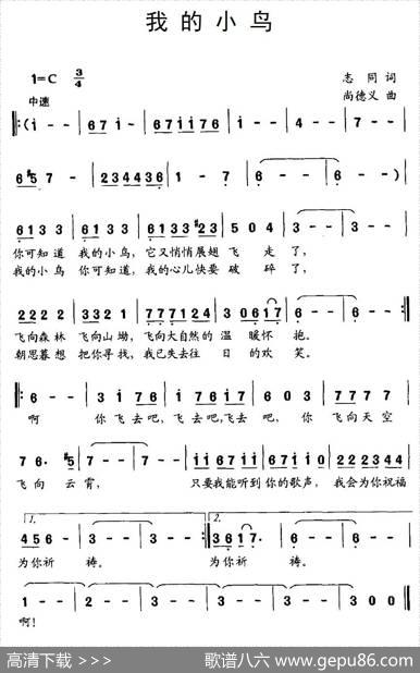 我的小鸟 - 志同|尚德义