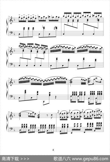 F大调浪漫曲（RomanceNo.2Op.50，贝多芬）（根据同名小提琴曲改编）|贝多芬作曲、寒风改编制谱