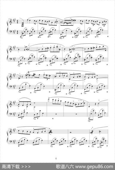 升f小调夜曲，Op.48,No.2（肖邦第14号夜曲）|肖邦
