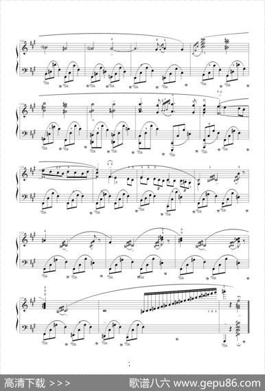 升f小调夜曲，Op.48,No.2（肖邦第14号夜曲）|肖邦