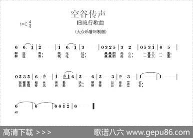 空谷传声