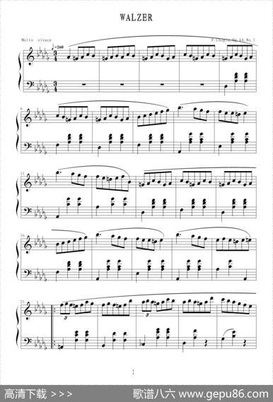 小犬圆舞曲|肖邦-chopin