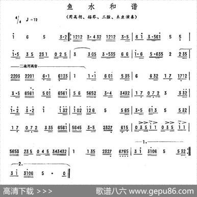 鱼水和谐