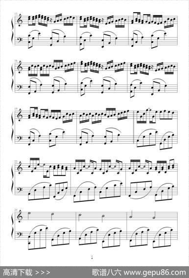 Canon(withpiano)（《我的野蛮女友》中的完整版）|帕赫贝尔-Pachelbel