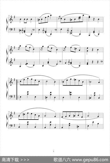 e小调圆舞曲|肖邦-chopin