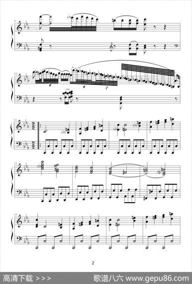 c小调第八钢琴奏鸣曲第一乐章（作品13号“悲怆”）|贝多芬-beethoven